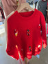 Women Winter Round Neck Pullover